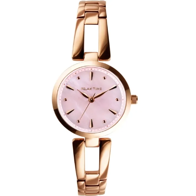Relax Time RT-71-9 經典優雅小資 微甜腕錶/粉紅貝殼面 28mm 歷史價格詳細信息