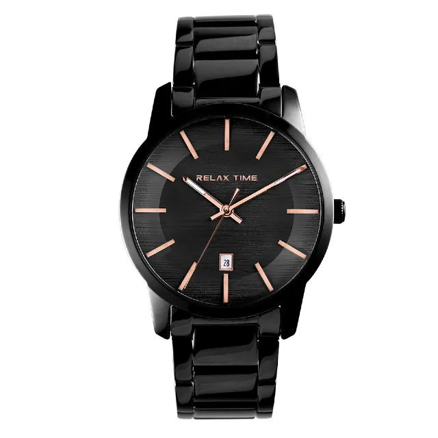 Relax Time Water wave文青水波系列 RT-86-8L / 黑x玫瑰金 38mm 歷史價格詳細信息