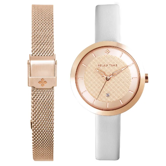 RELAX TIME 時尚三眼腕錶 (R0800-16-10) 38mm 歷史價格詳細信息