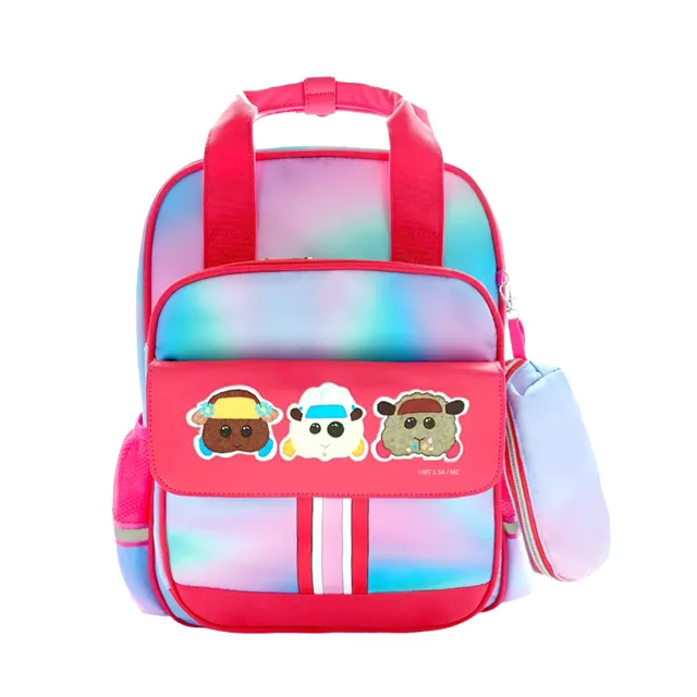 【PUI PUI天竺鼠車車】超萌扣環造型休閒書包 ( 扣環可扣上便當袋 ) - 黃色 歷史價格詳細信息