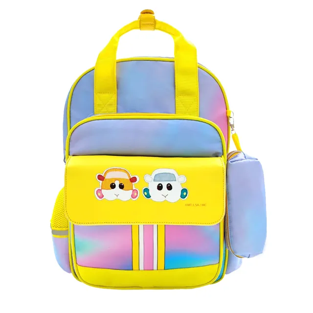 【PUI PUI天竺鼠車車】1+1多功能渲染休閒背包 (贈同款筆袋+吊飾) - 紅色 歷史價格詳細信息