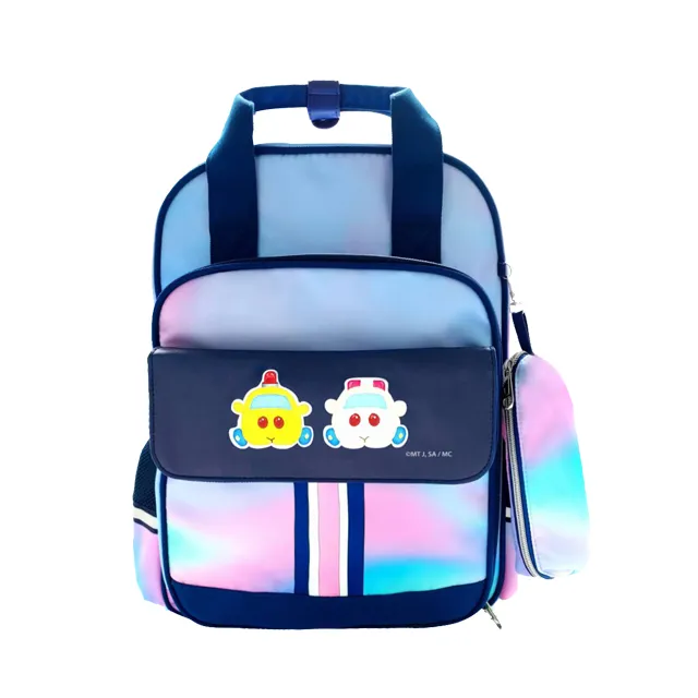 【PUI PUI天竺鼠車車】1+1多功能渲染休閒背包 (贈同款筆袋+吊飾) - 紅色 歷史價格詳細信息