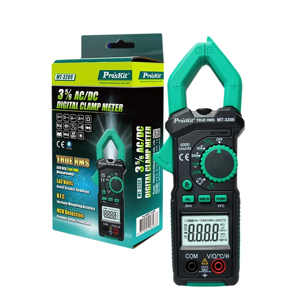 Pro’sKit寶工3-5/6自動量程真有效值數位電錶MT-1236 歷史價格詳細信息