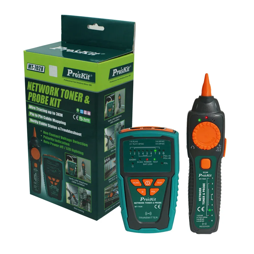 ProsKit 寶工  MT-7028  音頻網路查線器 歷史價格詳細信息