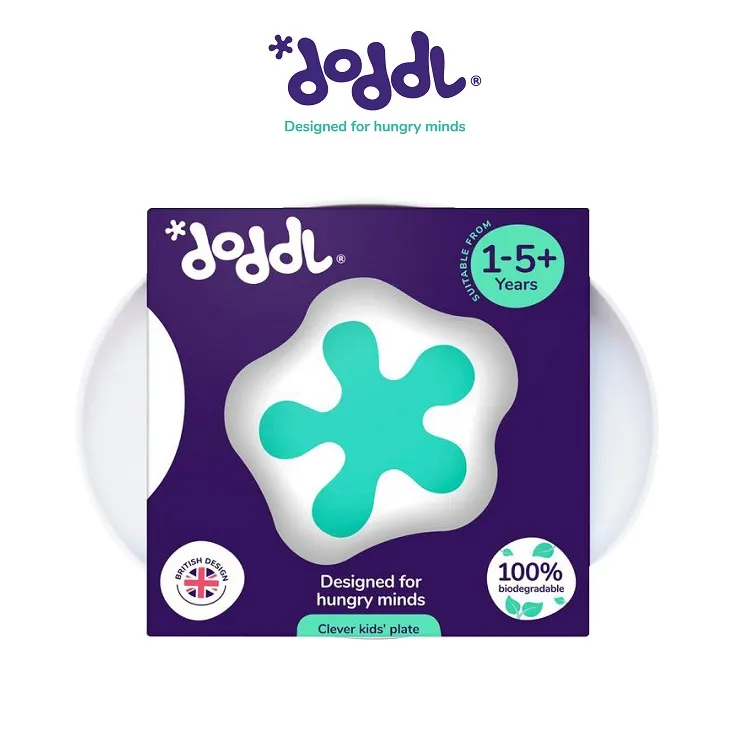 【英國doddl】人體工學 嬰幼兒學習餐具組(三件組) 3色可選 歷史價格詳細信息