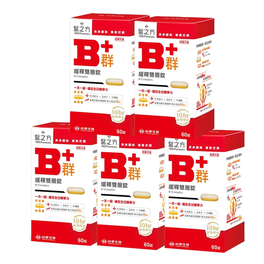【台塑生醫】緩釋B群雙層錠(60錠/瓶)x5瓶 歷史價格詳細信息