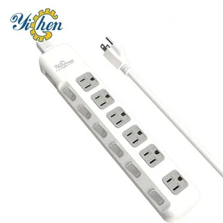 【YiChen】7切6座3P安全延長線4尺 | 376A_4 歷史價格詳細信息