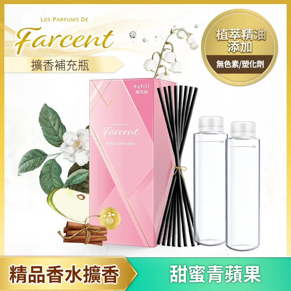 FARCENT香水室內擴香 補充瓶100ML(小蒼蘭&英國、鼠尾草&海鹽)【小北百貨】 歷史價格詳細信息