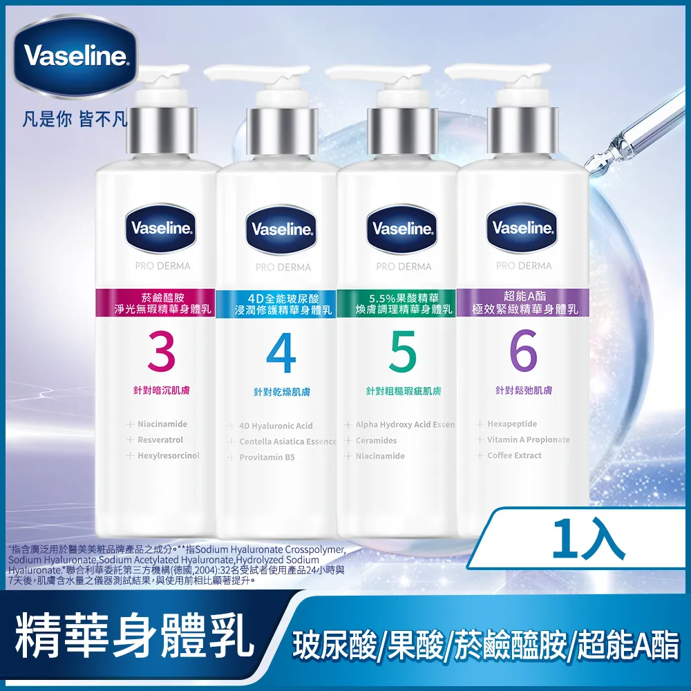 【VASELINE 凡士林】 精華凝乳 330ML​(肌亮水潤/淡斑勻亮) 兩入組 歷史價格詳細信息