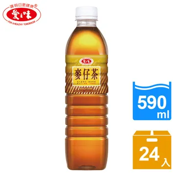 愛之味麥仔茶590ml/1箱24入1罐17.5元(1箱420元未稅)高雄市屏東市(任選3箱免運)配送到府貨到付款 歷史價格詳細信息