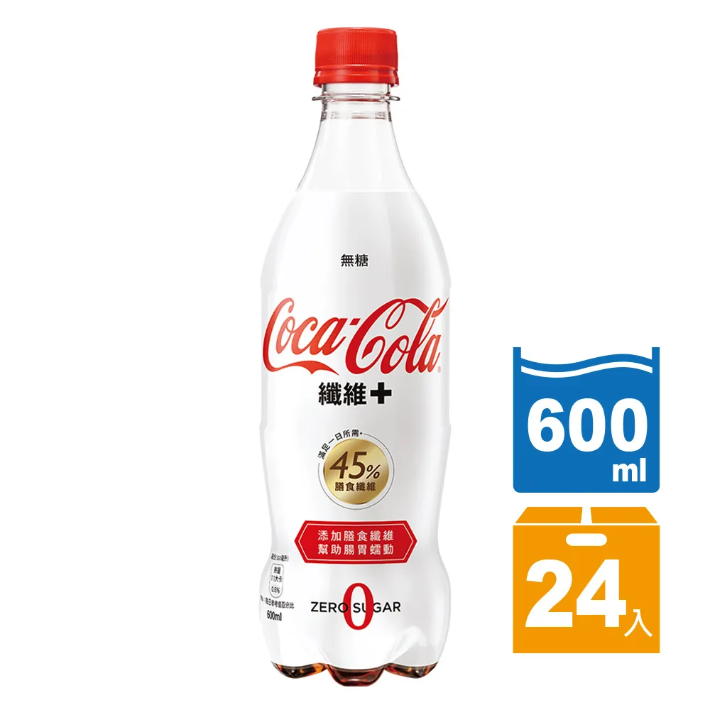 可口可樂 纖維+ 1.25L PET  【大潤發】 歷史價格詳細信息