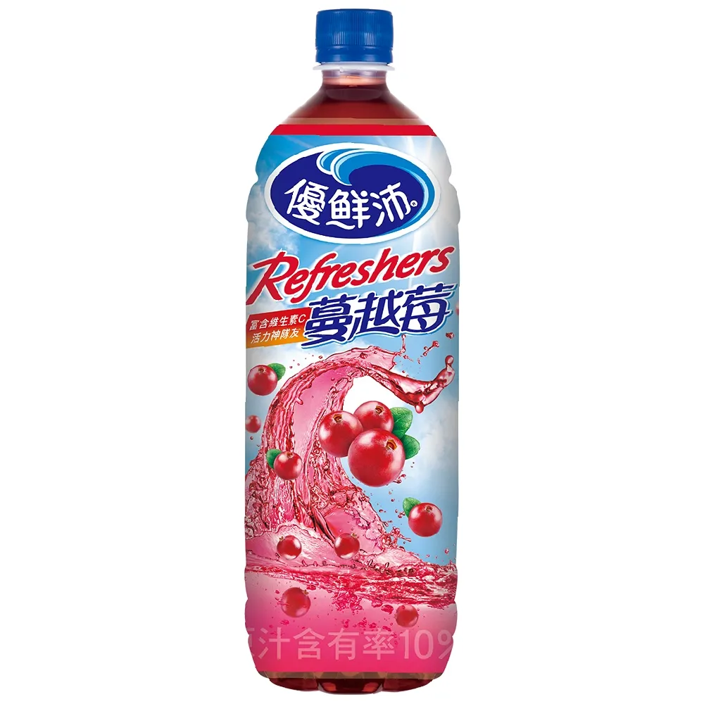 優鮮沛蔓越莓綜合果汁12入 980ml 歷史價格詳細信息
