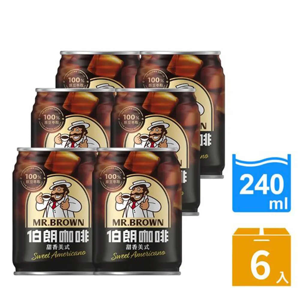 《金車》伯朗咖啡240ml(6罐/組)+伯朗藍山風味240ml(6罐/組) 歷史價格詳細信息