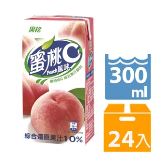 黑松蜜桃C 300mlx6包/組  【大潤發】 歷史價格詳細信息