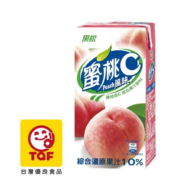 黑松蜜桃C 300mlx6包/組  【大潤發】 歷史價格詳細信息
