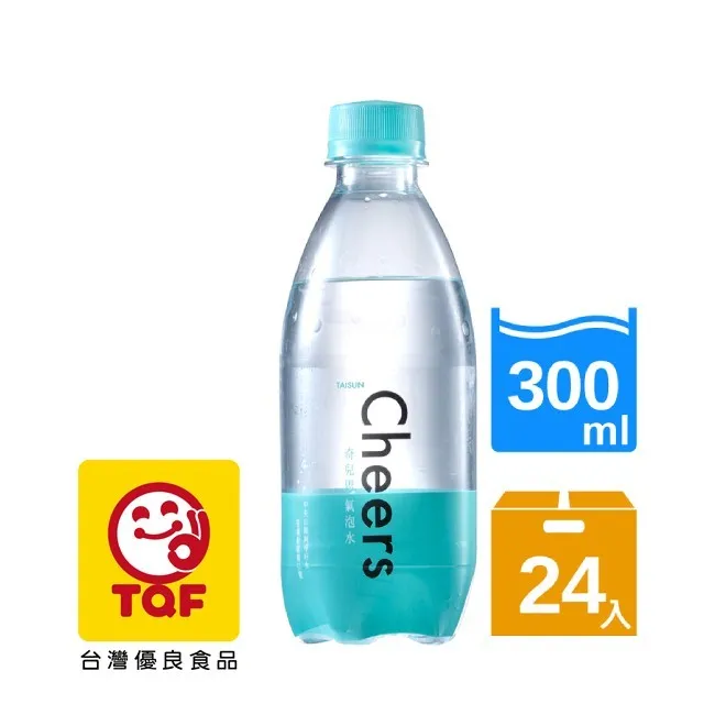 Cheers氣泡水300ML x24入/箱【愛買】 歷史價格詳細信息