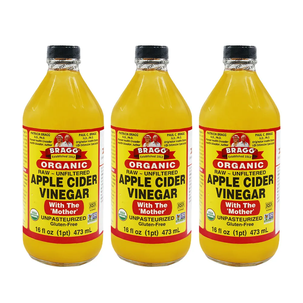 【Bragg】有機蘋果醋473mlX4罐(473mlX4罐) 歷史價格詳細信息