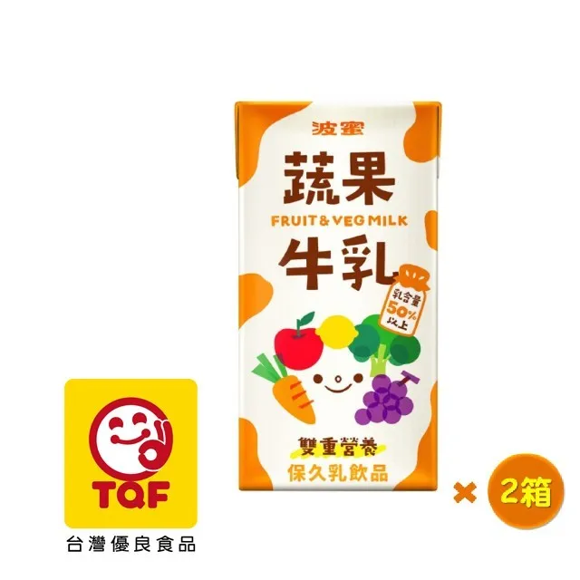 波蜜蔬果牛乳160ml(24入/箱) 歷史價格詳細信息