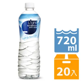 悅氏Light鹼性水720mlx4瓶/組  【大潤發】 歷史價格詳細信息