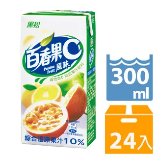 黑松百香果C 綜合果汁飲料300ml (24入/箱) 歷史價格詳細信息