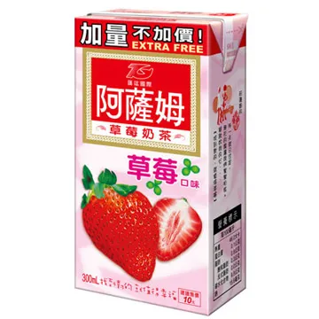 【匯竑】阿薩姆奶茶300mlx24入系列(原味奶茶/蘋果風味奶茶/草莓風味奶茶) 歷史價格詳細信息