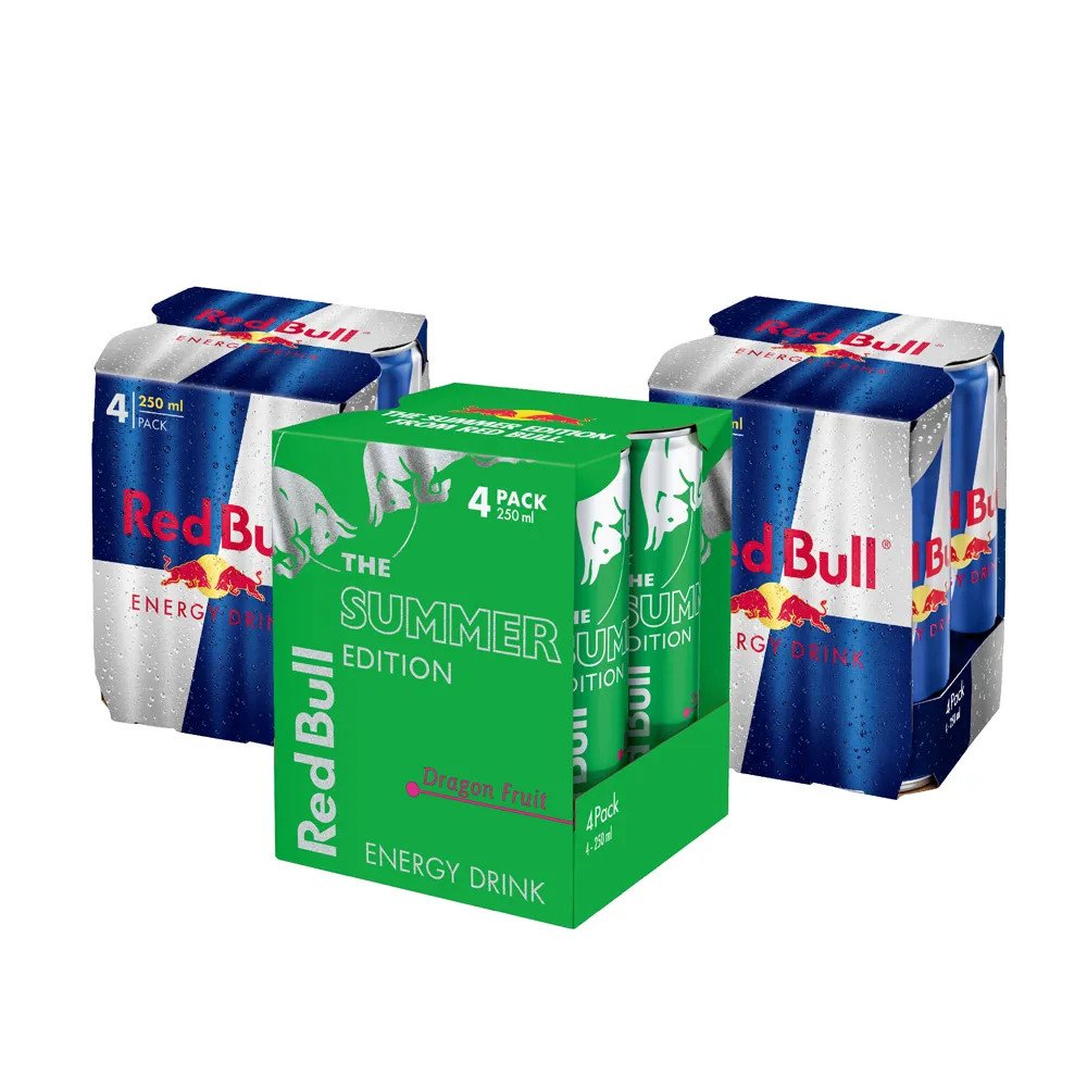 Red Bull 紅牛火龍果風味能量飲料 250ml 4入組 歷史價格詳細信息