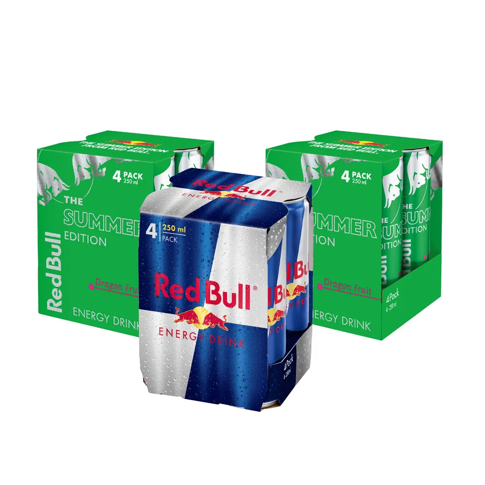 Red Bull 紅牛火龍果風味能量飲料 250ml 4入組 歷史價格詳細信息