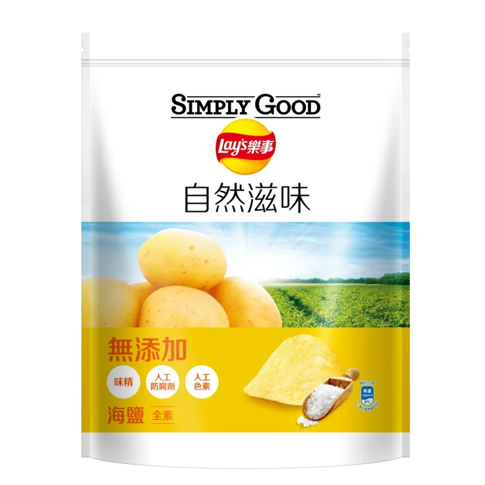 樂事 SIMPLY GOOD海鹽口味洋芋片(189g)[大買家] 歷史價格詳細信息