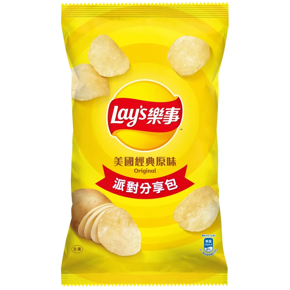 樂事經典原味洋芋片(34gX12包) 歷史價格詳細信息