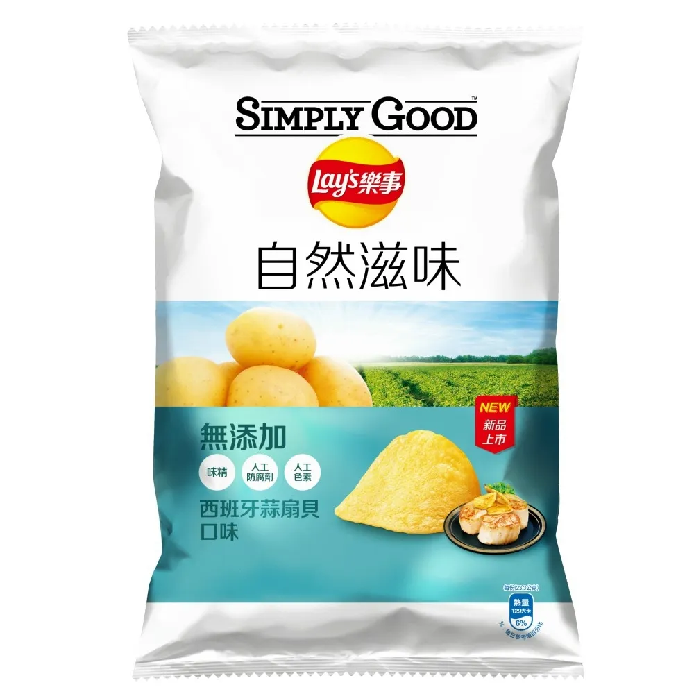 樂事 SIMPLY GOOD海鹽口味洋芋片(189g)[大買家] 歷史價格詳細信息