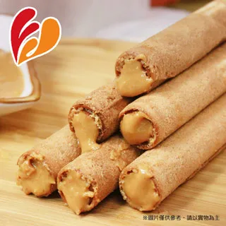 【新福源】濃醇手工花生醬蛋捲 (8入/150g/包) (NG碎裂&即期良品) 歷史價格詳細信息