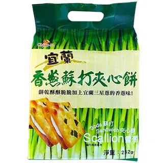 巧益 香蔥夾心蘇打餅 288g【家樂福】 歷史價格詳細信息