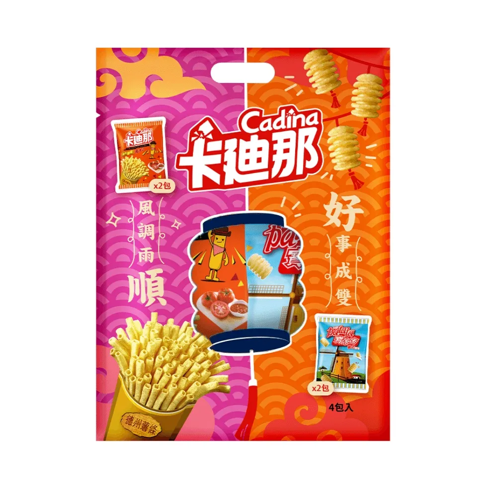 卡迪那-德州薯條寶咔咔綜合包(4包入)214g 歷史價格詳細信息
