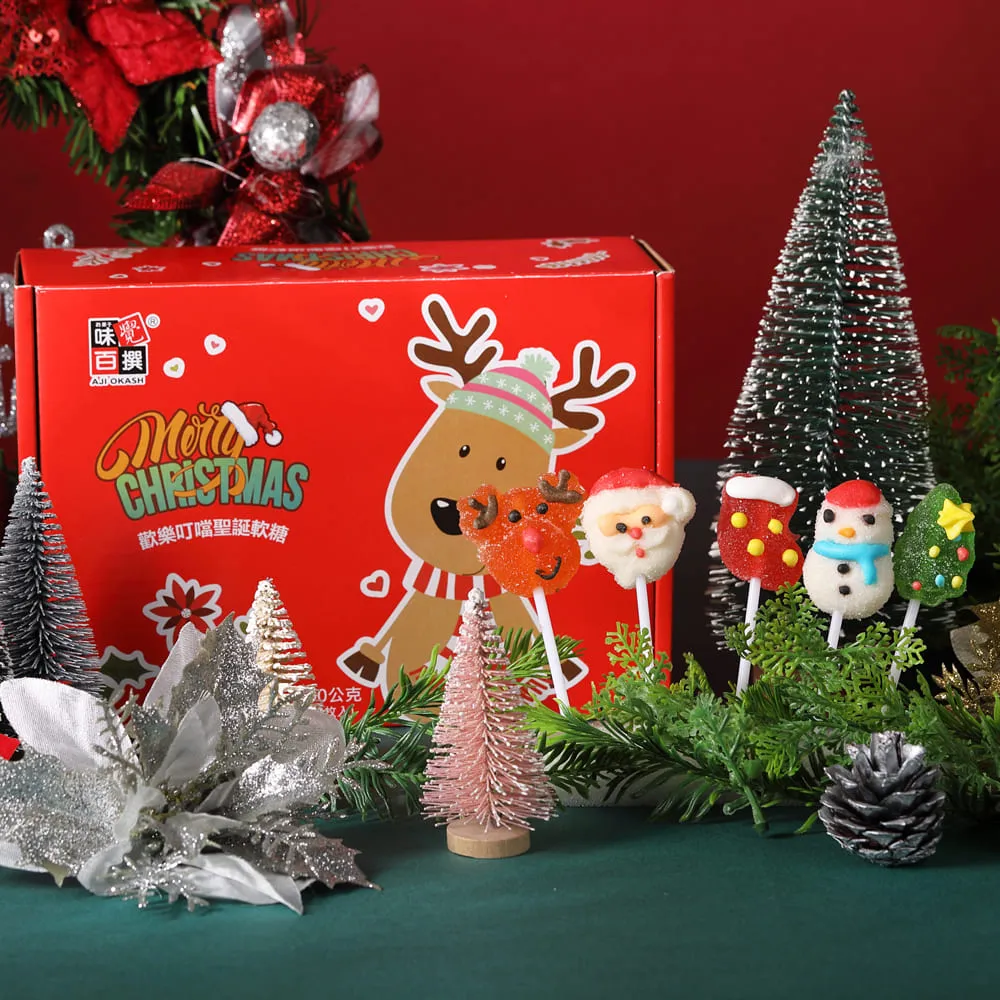 歡樂聖誕糖花Q皮棒【小麥購物】24H出貨台灣現貨【A270】Q皮糖 棒棒糖 糖霜棒棒糖 軟糖 聖誕節 糖果 Q皮棒 棒糖 歷史價格詳細信息