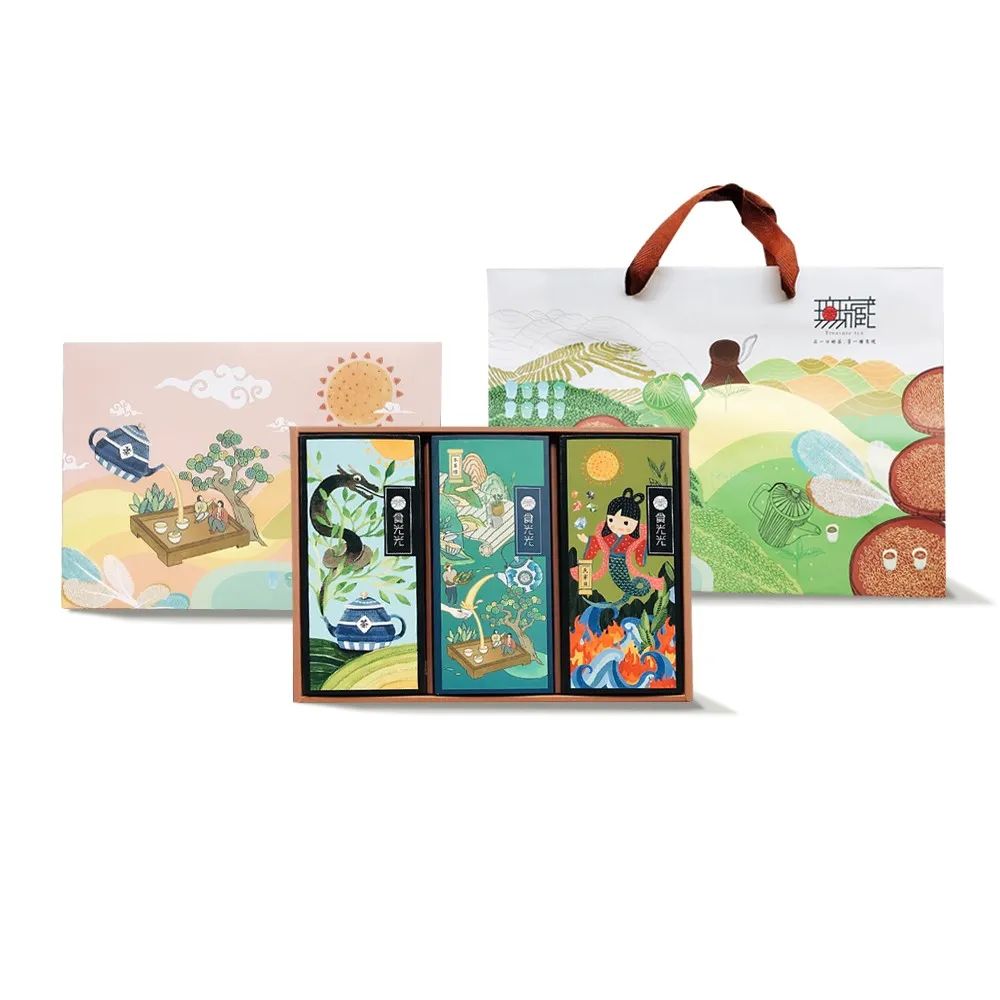 【新年客製茶葉禮盒】無藏嚴選—綜合3入減糖茶食澎派禮盒K4—黑龍傳賺饌 歷史價格詳細信息