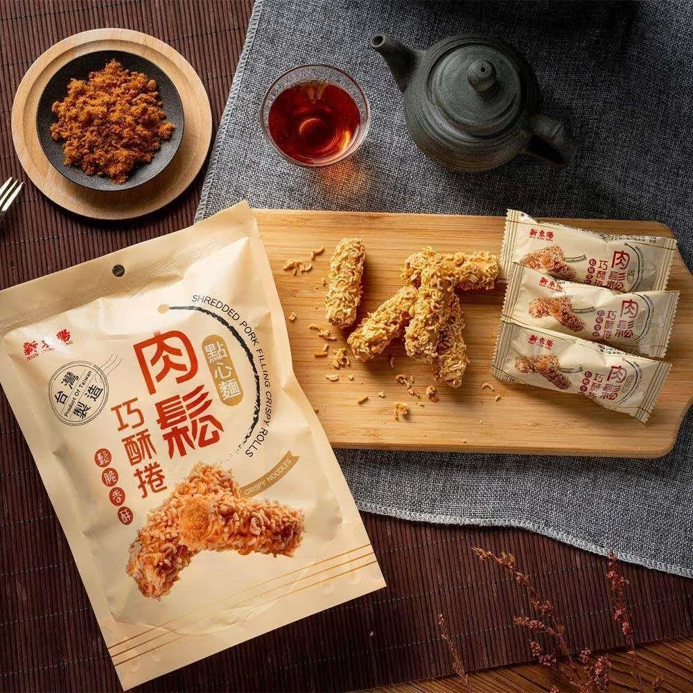 肉鬆巧酥捲 點心麵｜芝麻 【中元免運拜拜箱共6入】 點心麵 肉鬆捲 零食 肉鬆零食 歷史價格詳細信息