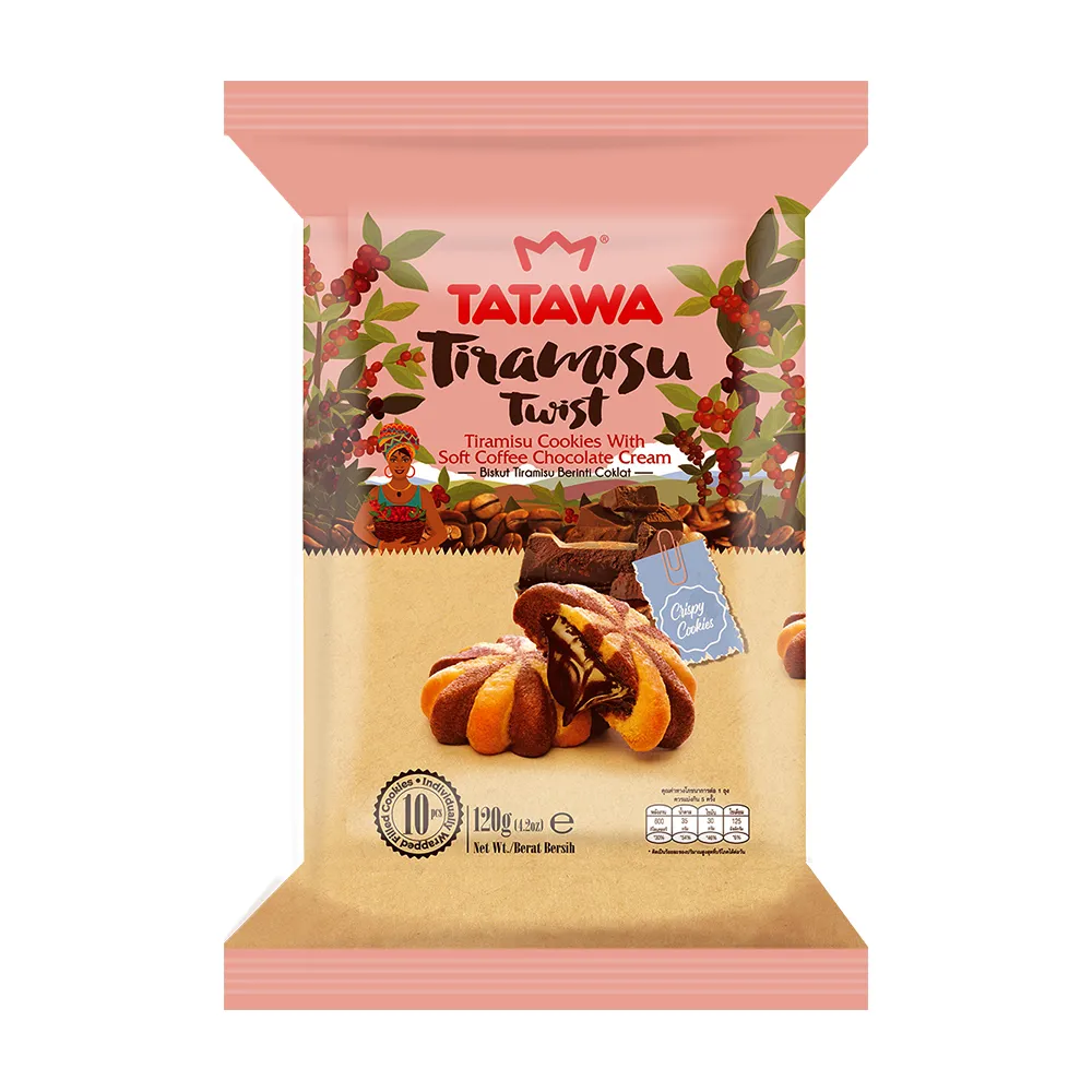 《TATAWA》榛果巧克力熔岩餅12g x10入【愛買】 歷史價格詳細信息