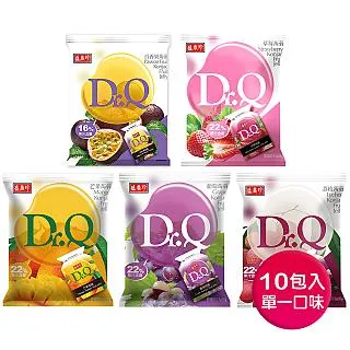 【盛香珍】Dr.Q蒟蒻果凍265gX10包/箱(葡萄/荔枝/芒果/草莓/百香果-每包約14入X10包) 歷史價格詳細信息