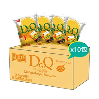 《盛香珍》Dr. Q 白葡萄蒟蒻果凍量販箱6KG/箱 歷史價格詳細信息