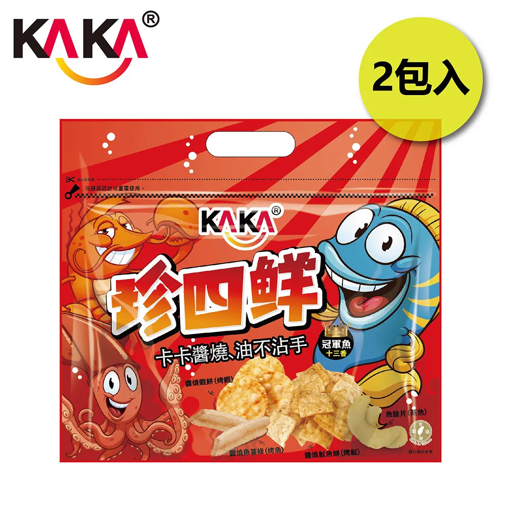 KAKA 珍四鮮 88g 冠軍魚  箱購組合 買一箱送一箱 (共24包) 歷史價格詳細信息