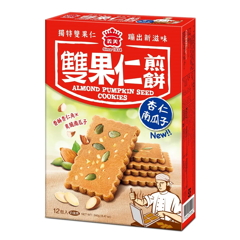 義美煎餅(杏仁) 240g 【大潤發】 歷史價格詳細信息