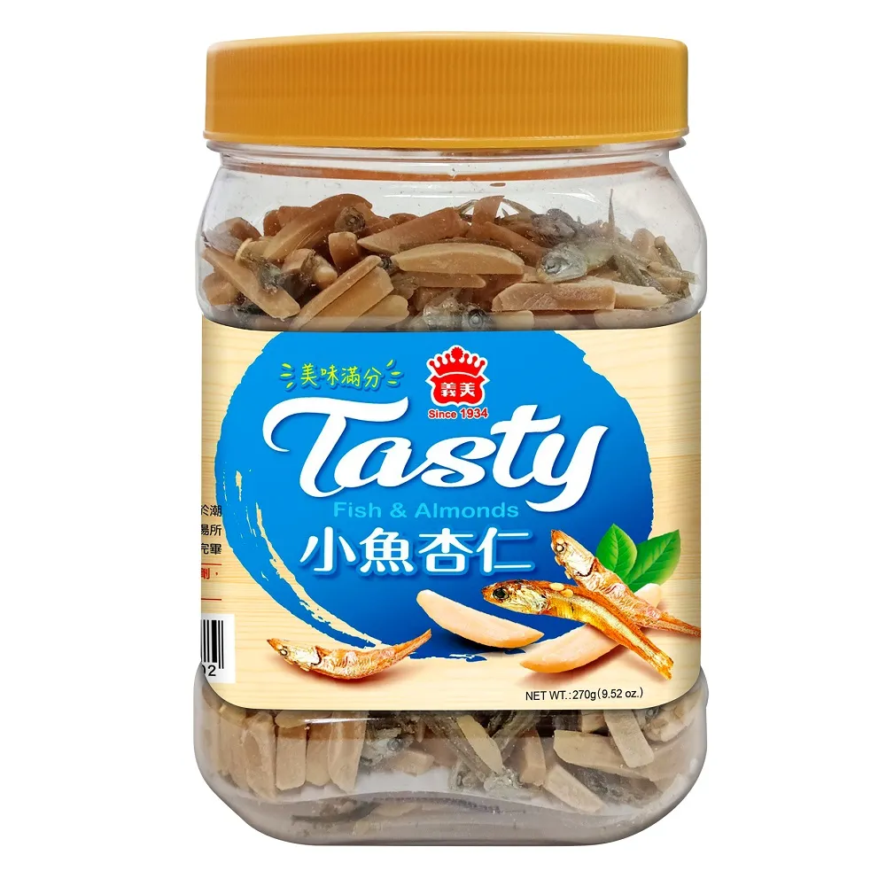 義美小魚杏仁 105g/袋  【大潤發】 歷史價格詳細信息