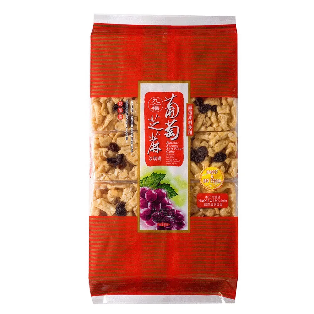 九福-芝麻小巧果 200g【大潤發】 歷史價格詳細信息