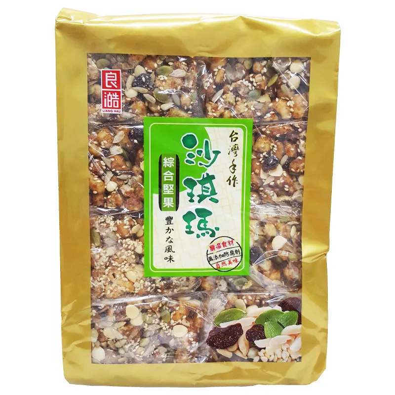 良澔 沙琪瑪 綜合堅果/蔓越莓葡萄乾黑糖 (440g) 人氣特產 傳統零食 現貨 蝦皮直送 歷史價格詳細信息