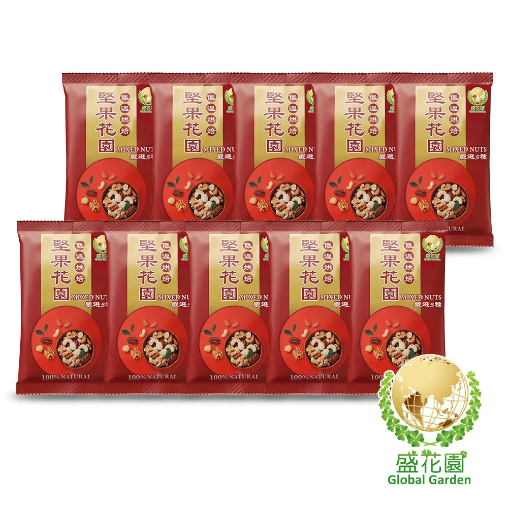 盛花園 堅果花園五寶迷你罐(155g/罐) 歷史價格詳細信息