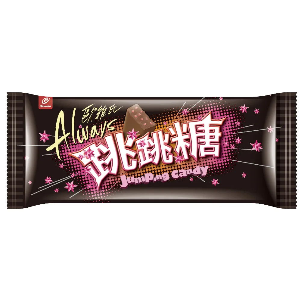 歐維氏跳跳糖巧克力 38g/片  【大潤發】 歷史價格詳細信息