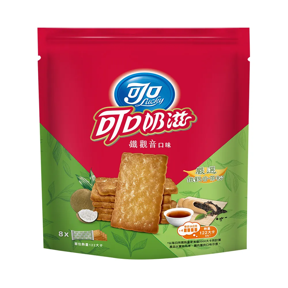 【可口】可口奶滋-鐵觀音口味隨手分享包 100g x 12入 (共48小包) 歷史價格詳細信息