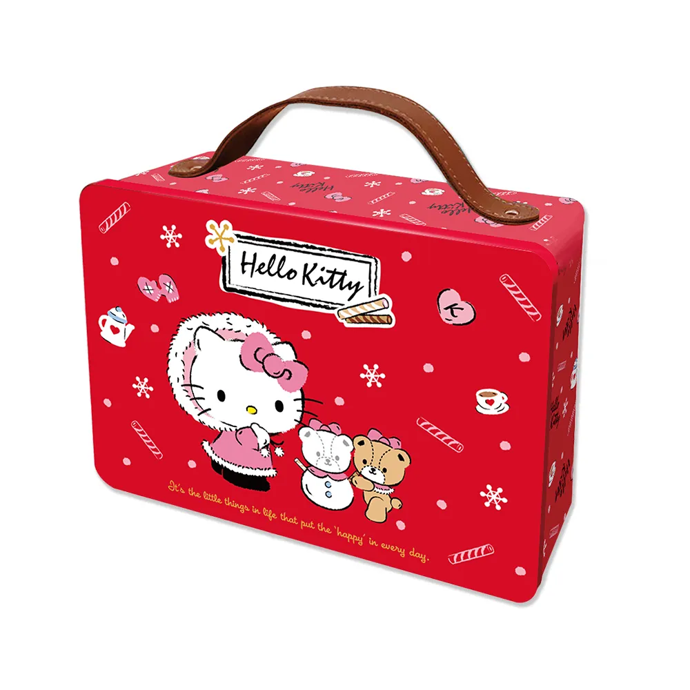 【可口】小瓜呆脆笛酥xHello Kitty不鏽鋼便當盒組 歷史價格詳細信息