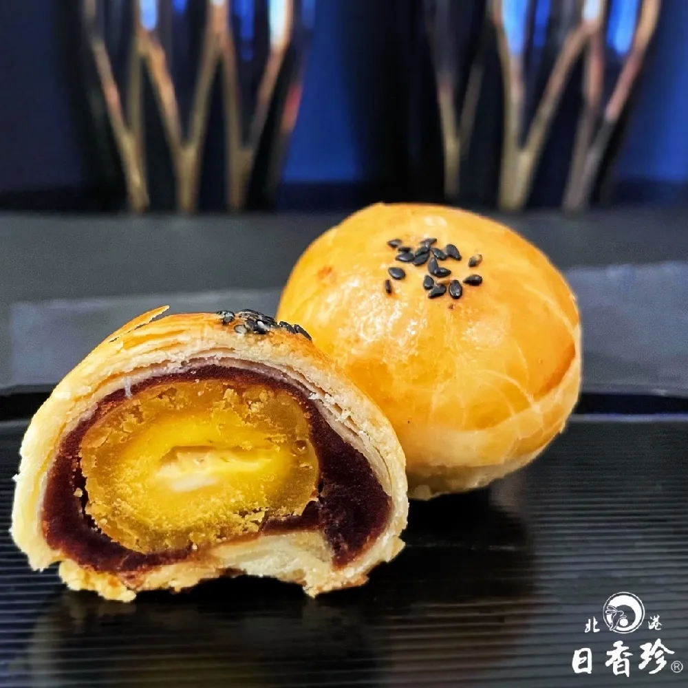 【日香珍】中秋雙層禮盒2盒(廣式月餅+蛋黃酥) 北港朝天宮超人氣餅舖 歷史價格詳細信息