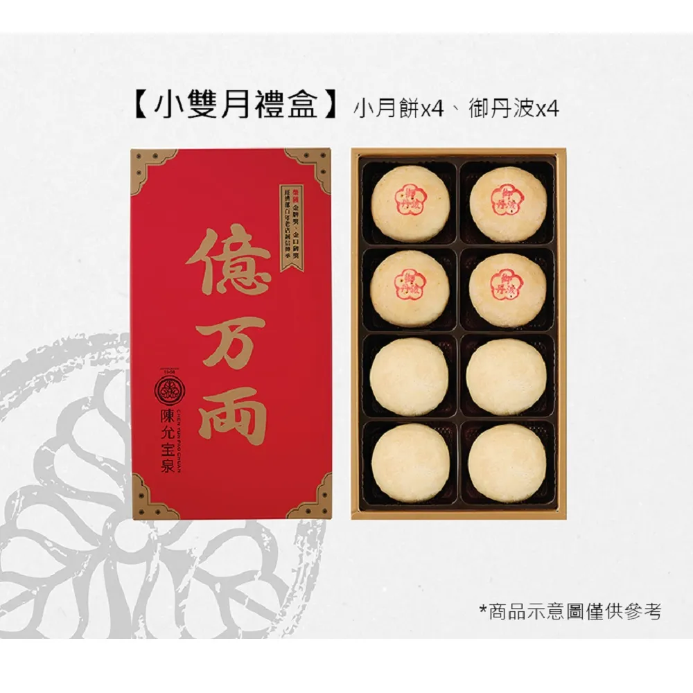 【陳允寶泉】小雙月禮盒x6盒(8入/盒-附提袋) 歷史價格詳細信息